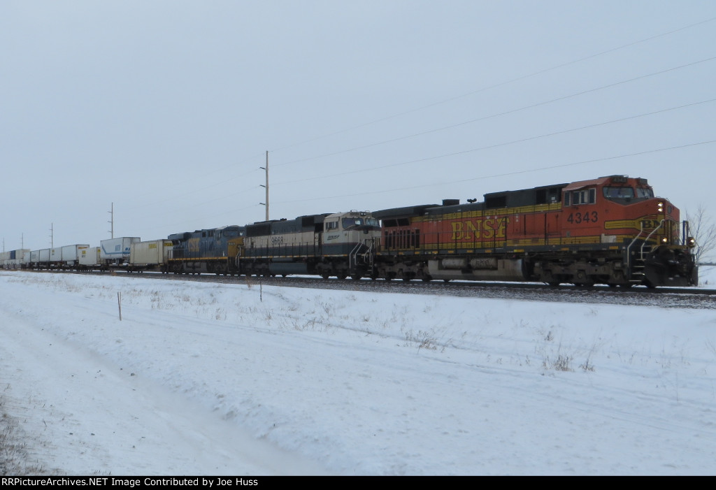 BNSF 4343 West